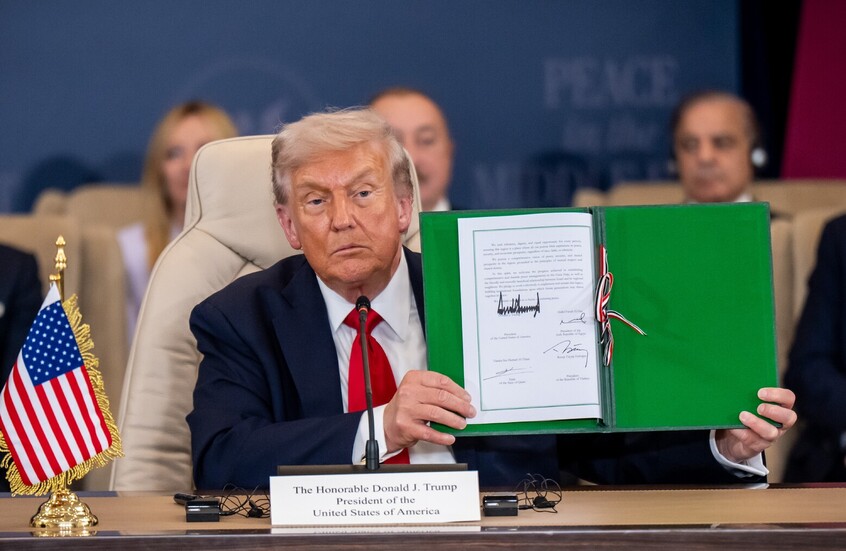 ترامب في افتتاح قمة شرم الشيخ للسلام: الاتفاق بين إسرائيل وحماس سيصمد..