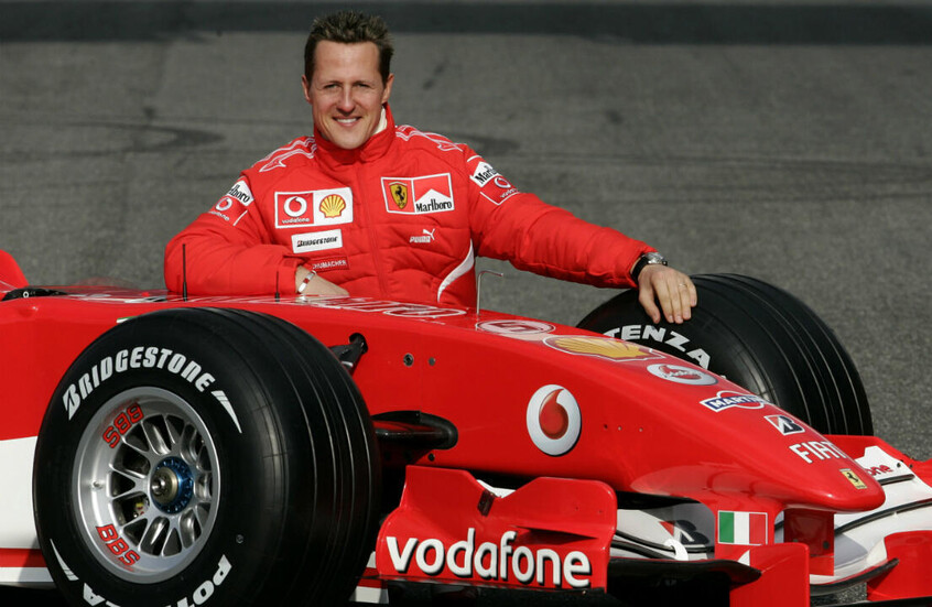 إشارة إيجابية جديدة في حالة مايكل شوماخر الصحية