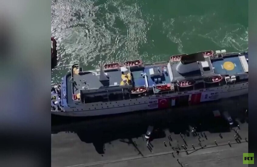 سفينة مساعدات تركية تتجه إلى غزة عبر ميناء العريش المصري