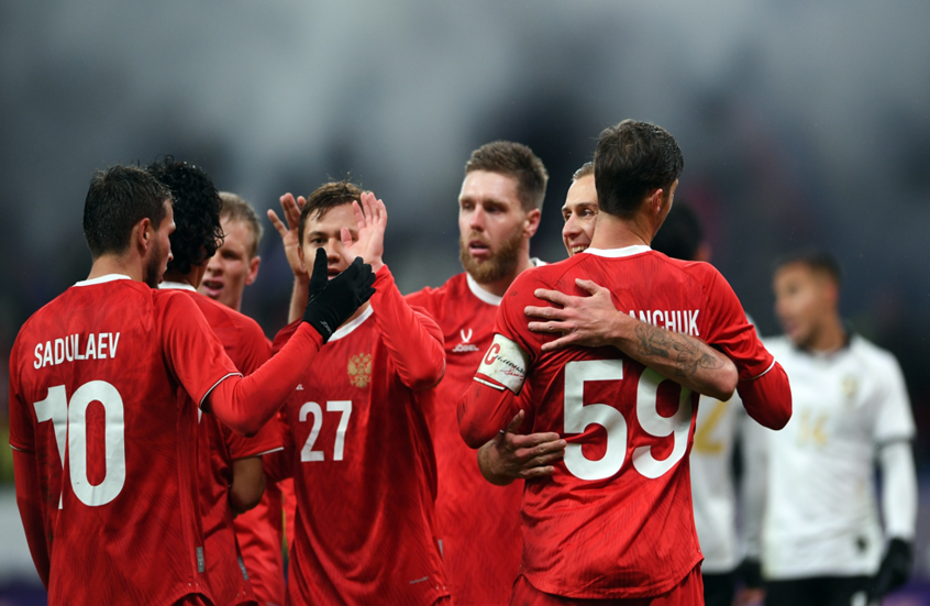 منتخب روسيا يهزم بوليفيا بثلاثية