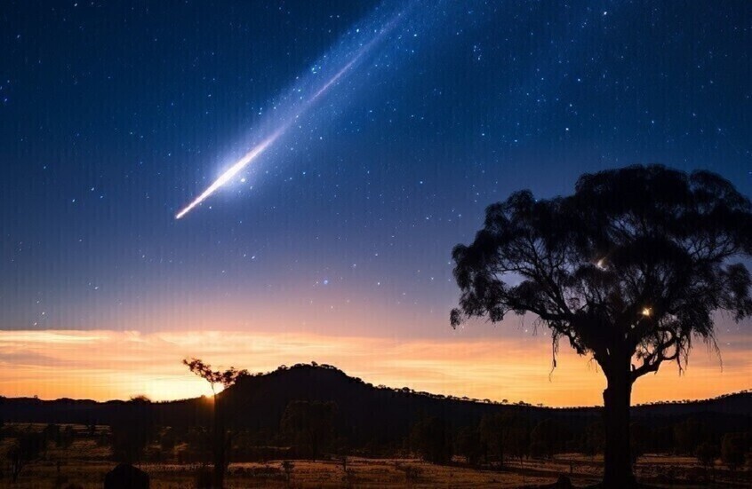 رصد تمزق ذيل المذنب "ليمون" مع اقترابه من الأرض