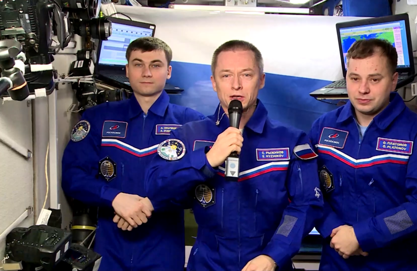 شبكة RT تتلقى تهنئة من الفضاء بذكرى انطلاقتها العشرين (فيديو)