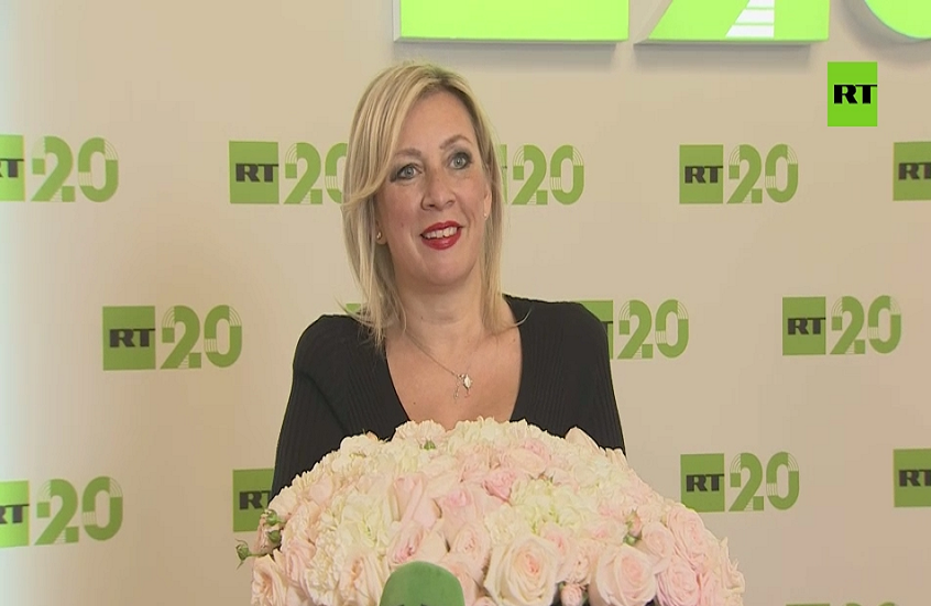 زاخاروفا: لا أحد يستطيع تخيل عالمنا اليوم من دون RT