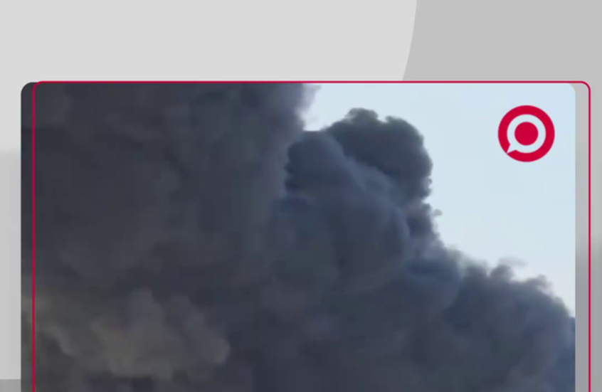 حريق ضخم في مطار حضرة شاه جلال بمدينة دكا البنغالية