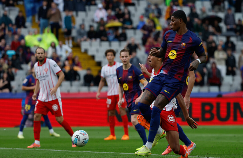 برشلونة يخطف فوزا "قاتلا" من جيرونا في لقاء مثير