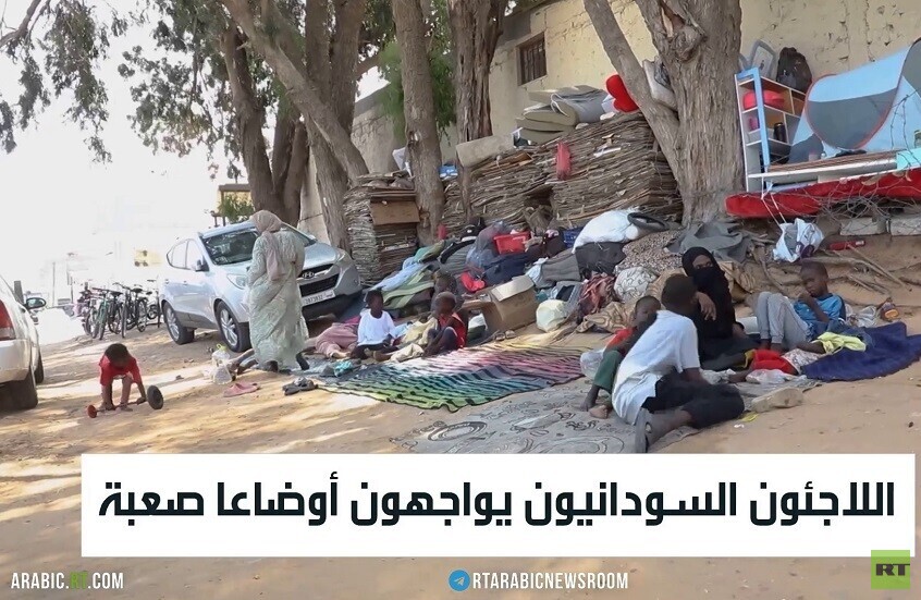 اللاجئون السودانيون يواجهون أوضاعا صعبة