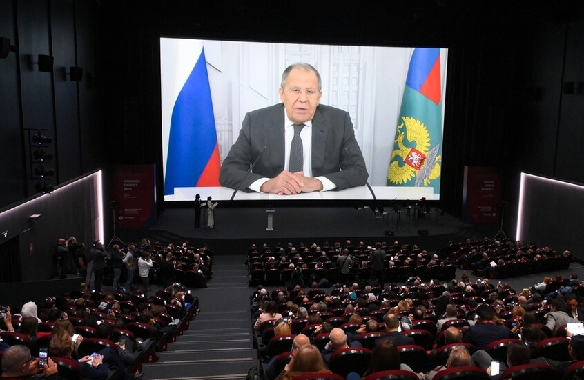 لافروف: روسيا تعمل على بناء نظام عالمي أكثر عدلا ويحظى بدعم حتى داخل الدول غير الصديقة