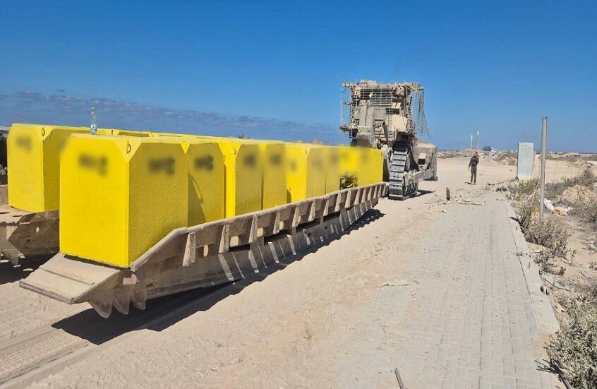 الجيش الإسرائيلي: القوات تؤشر الخط الأصفر في قطاع غزة (فيديو + صور)