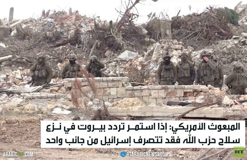 برّاك: إسرائيل قد تتحرك منفردة في لبنان