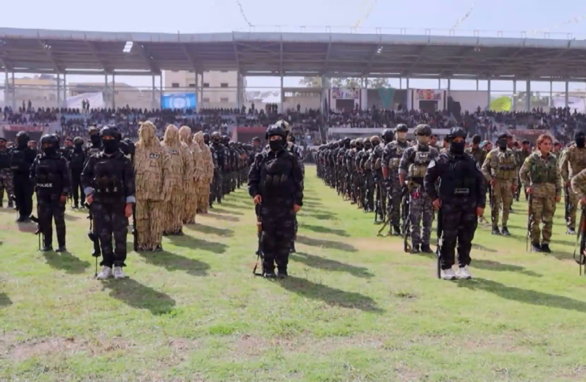 عرض عسكري لقوات قسد في الرقة بمناسبة الذكرى الـ8 لتحرير المدينة السورية من داعش