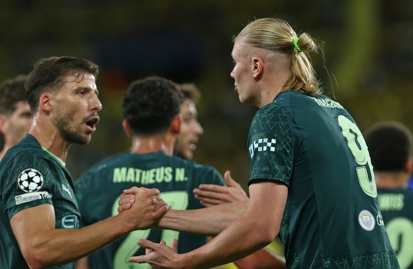 "الوحش" هالاند يقود مانشستر سيتي للفوز على فياريال ضمن دوري الأبطال