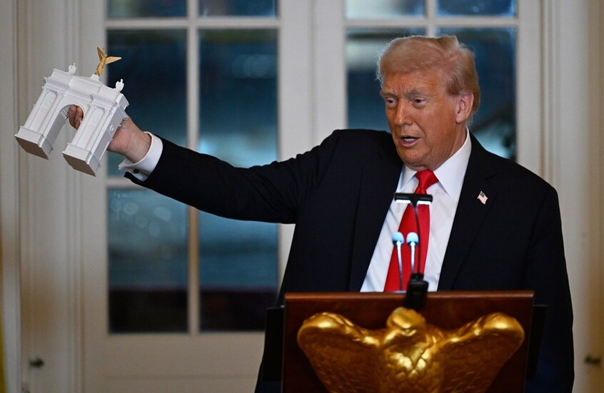 ترامب: ضجيج بناء قاعة الرقص في البيت الأبيض موسيقى تدندن في أذني (فيديو)