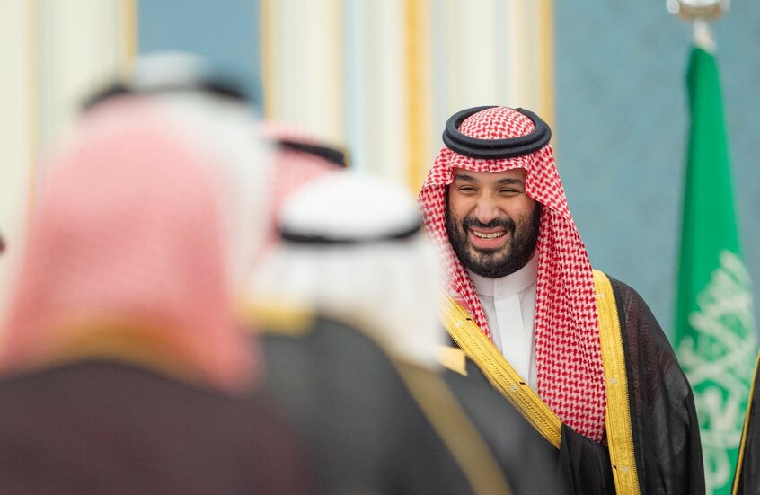 السعودية.. تقاعل مع استقبال ولي العهد محمد بن سلمان جمعا من الأمراء (فيديو)