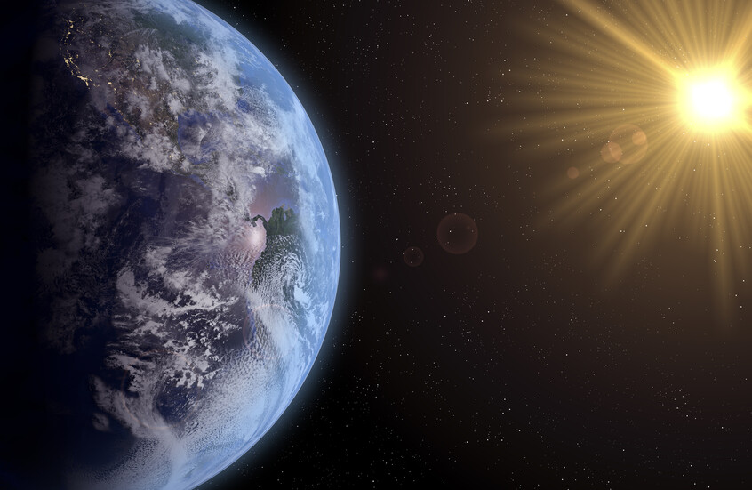 اكتشاف كويكب قريب من اﻷرض "يختبئ" في وهج الشمس