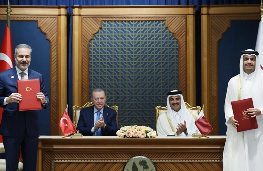 تركيا وقطر توقعان سلسلة من الاتفاقيات في الدوحة