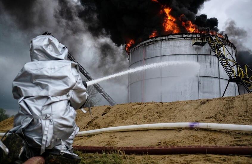 لعنة الحرائق تواصل ملاحقة مصافي النفط في أوروبا: النيران تشتعل في ثالث مصفاة خلال يومين