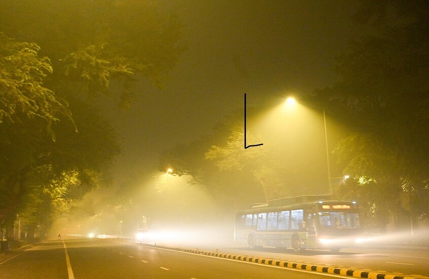 الاحتفال انتهى والكابوس بدأ.. ضباب دخاني يخنق نيودلهي بعد "ديوالي"