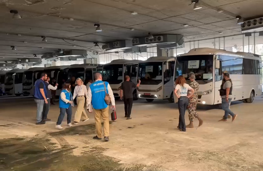 انطلاق الدفعة السادسة من العودة المنظمة للنازحين السوريين من لبنان إلى الداخل السوري