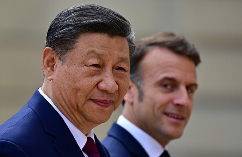 ماكرون يشهر "أداة مكافحة الإكراه" في وجه الصين