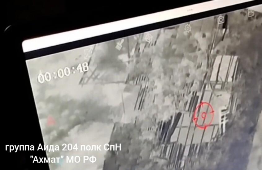 قديروف يعرض لقطات عمل الطائرة المسيرة الروسية ضد القوات الأوكرانية