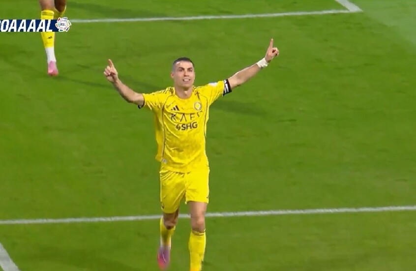 الأسطورة رونالدو يهز شباك الحزم بهدف "تاريخي" (فيديو)