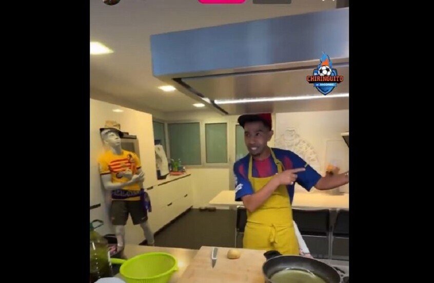 على غرار نجله.. والد لامين جمال يفجر غضب جمهور ريال مدريد (فيديو)