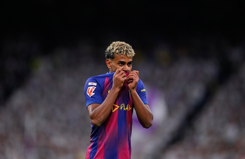 الجماهير في المدرجات تسكت لامين جمال.. وريال مدريد يوقف اللاعب في الميدان (فيديو)