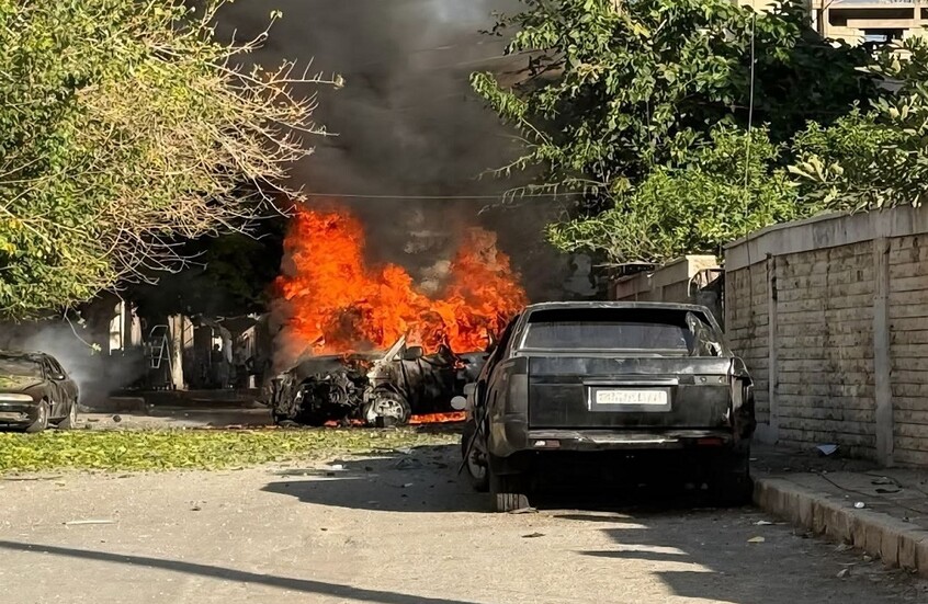 مصدر أمني سوري: انفجار سيارة في مدينة بانياس بمحافظة طرطوس (صور+فيديو)