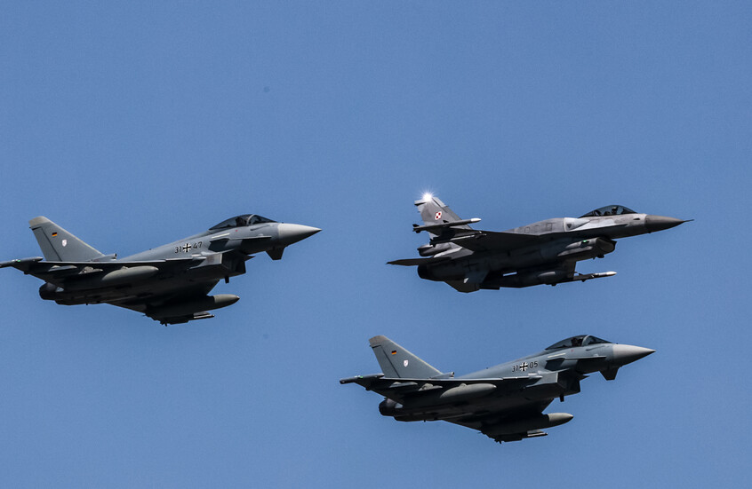 أردوغان يعلن توقيع عقود مع بريطانيا لتوريد مقاتلات "يوروفايتر تايفون"