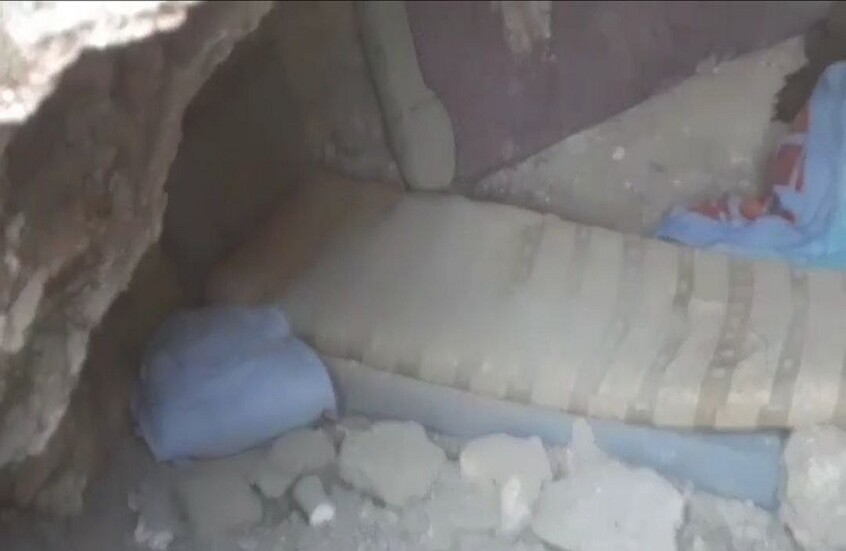 اللقطات الأولى داخل كهف.. 3 فلسطينيين قتلوا بقصف إسرائيلي