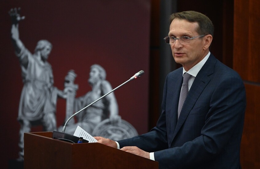 مدير الاستخبارات الخارجية الروسية سيرغي ناريشكين