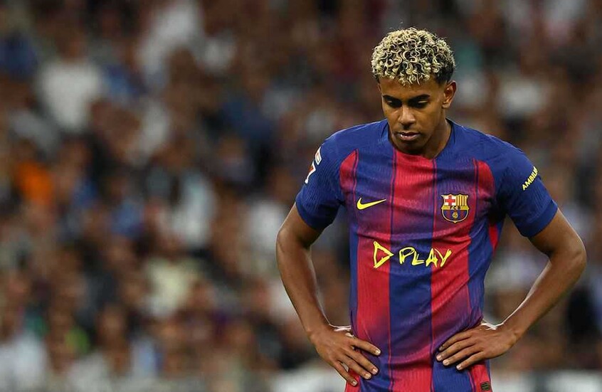 "كنتاكي".. تسخر من لامين جمال بعد الكلاسيكو بصورة مثيرة