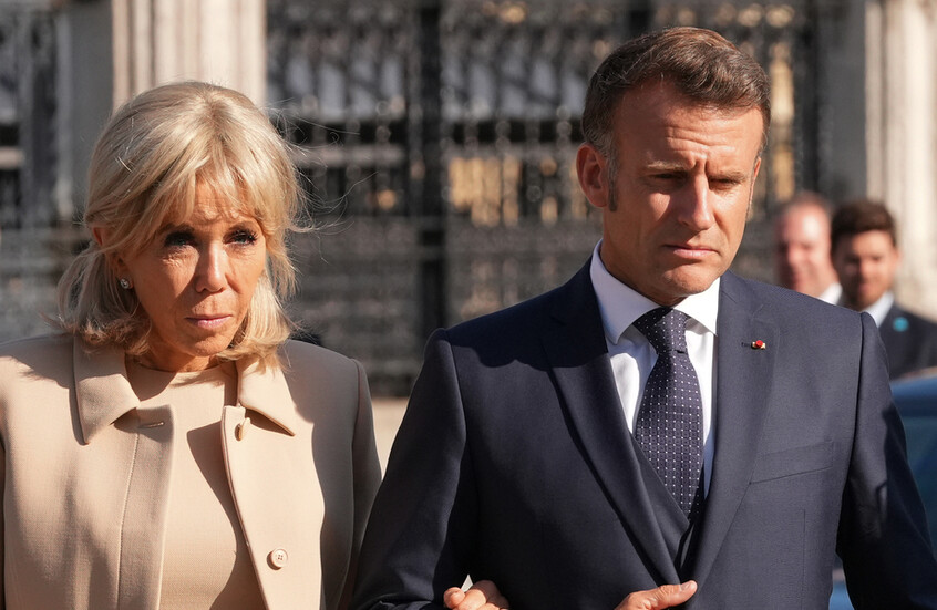 زوجة الرئيس ماكرون غيرت مظهرها وملابسها استجابة لنظرية أنها رجل!
