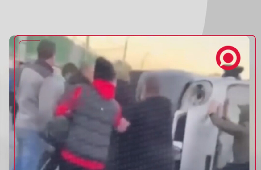 مواطنو أوديسا الغاضبون يهاجمون مركبات مراكز التجنيد ويرغمونها على الفرار