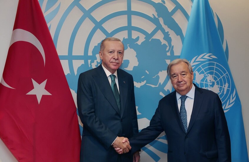 بعد توقف دام ربع قرن.. تركيا تكرم أمين عام الأمم المتحدة بجائزة السلام الأعلى