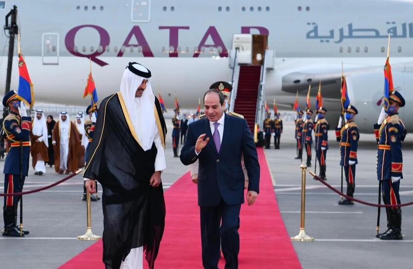 الإعلام العبري يرصد "تحالفا" بين مصر وقطر لتهديد إسرائيل من "الحديقة الخلفية"