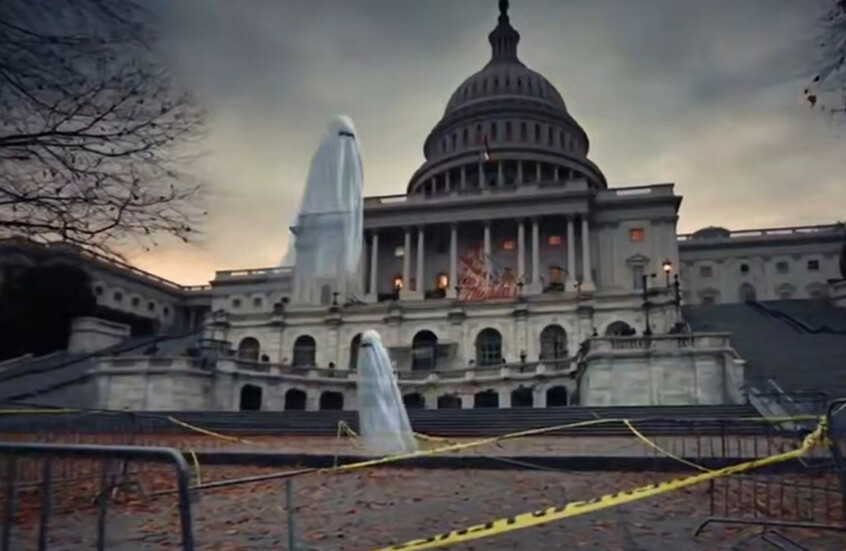 "أشباح الديمقراطيين".. البيت الأبيض يلجأ للسحر في الهالووين (فيديو)