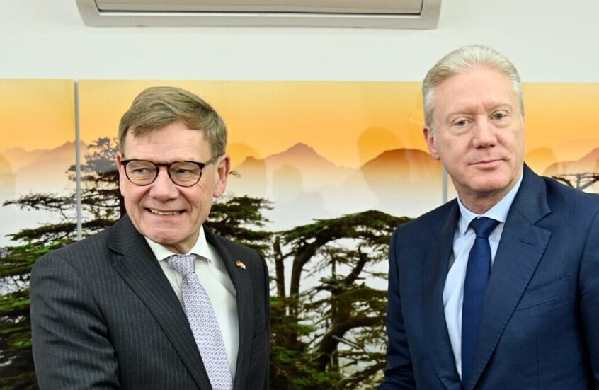 وزير الخارجية اللبناني يطلب من ألمانيا الضغط على إسرائيل