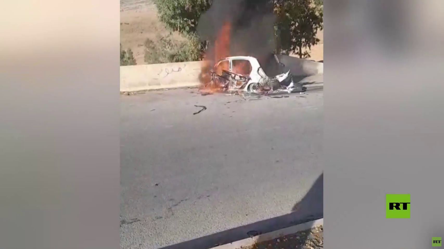 جنوب لبنان.. مسيرة إسرائيلية تستهدف سيارة على طريق الجرمق - الخردلي