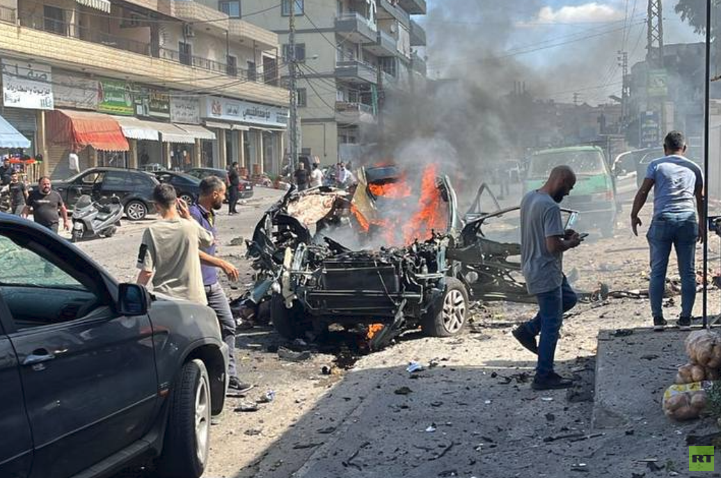 مراسلنا: قتيلان بغارة إسرائيلية استهدفت سيارة جنوب لبنان
