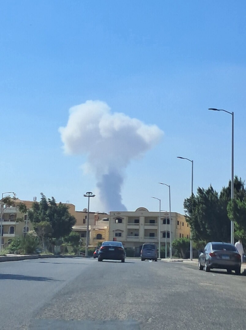 الجيش المصري يكشف سبب الانفجار المدوي في القاهرة