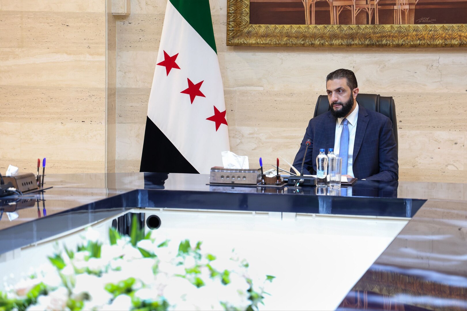 الرئاسة السورية: الشرع يزور موسكو غدا الأربعاء ويبحث مع بوتين سبل تطوير التعاون بين البلدين