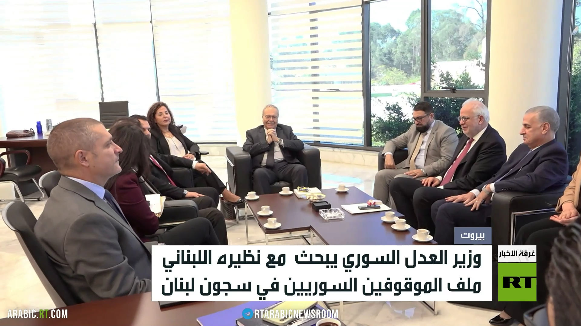 وفد سوري في لبنان لبحث ملف السجناء