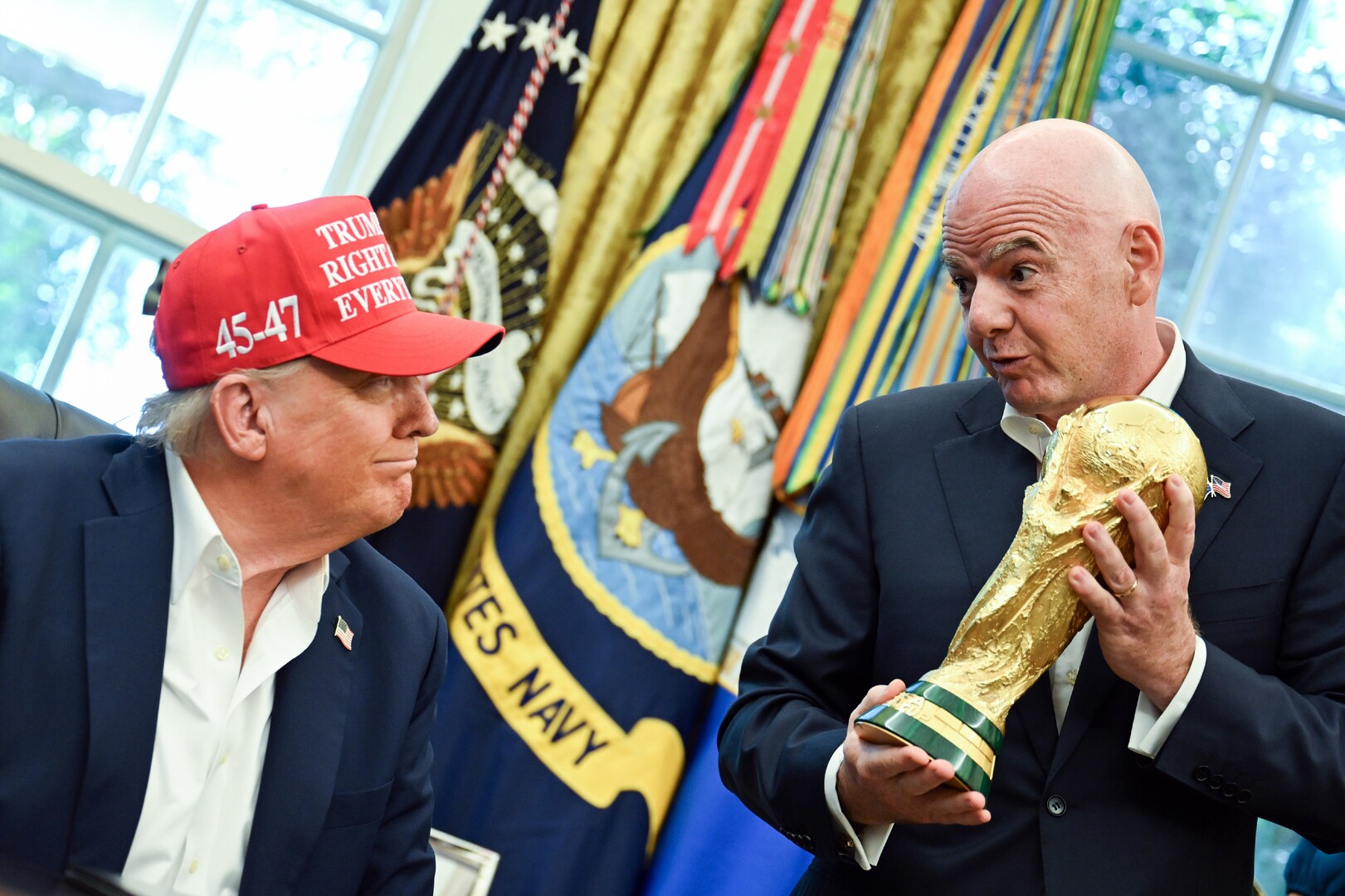 "فيفا" يرد على تهديدات ترامب بشأن نقل مباريات كأس العالم 2026