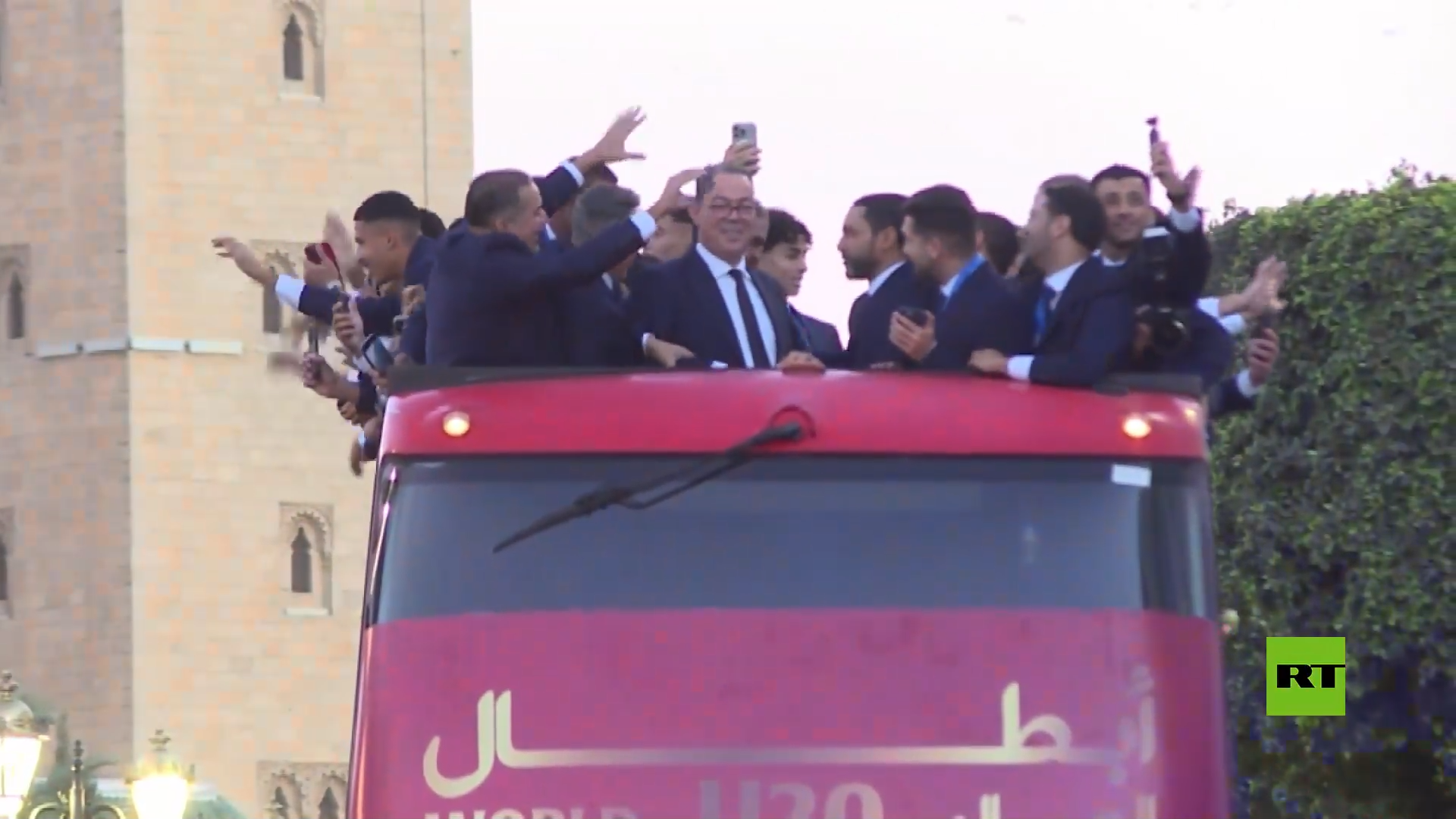استقبال حاشد لمنتخب المغرب بعد تتويجه بطلا لكأس العالم تحت 20 سنة لأول مرة