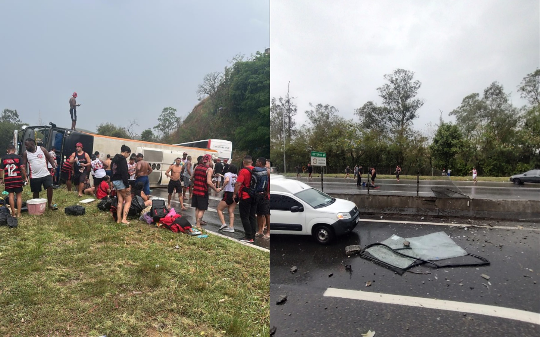 قبل مباراة نصف نهائي ليبرتادوريس.. إصابة 46 مشجعا لفلامنغو