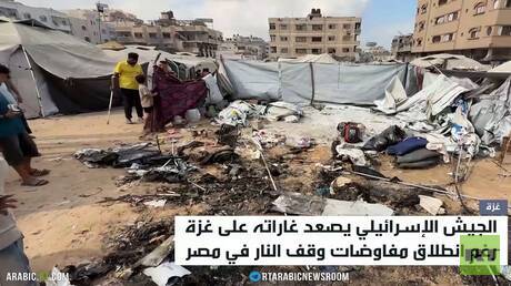 تواصل القصف الإسرائيلي على غزة