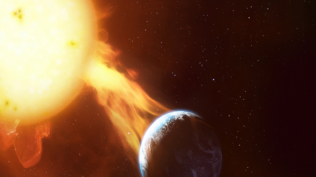 عاصفة شمسية رباعية نادرة تصل الأرض اليوم وتؤثر على الأقمار الصناعية

