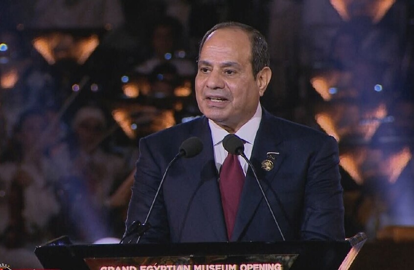 السيسي يوجه رسالة للعالم في افتتاح المتحف المصري الكبير