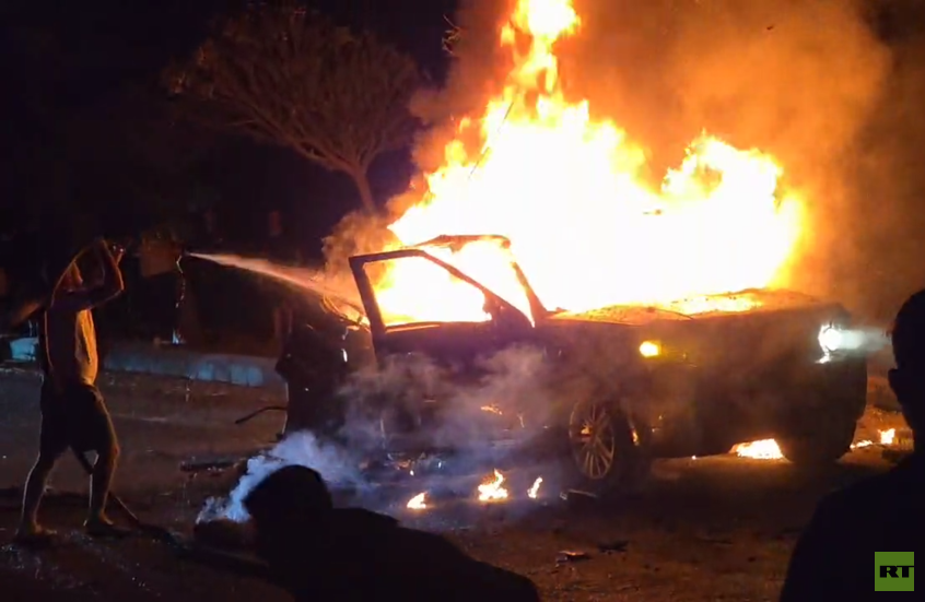 قتلى وجرحى في غارة مسيرة إسرائيلية استهدفت سيارة في دوحة كفر رمان بقضاء النبطية جنوبي لبنان (فيديو)